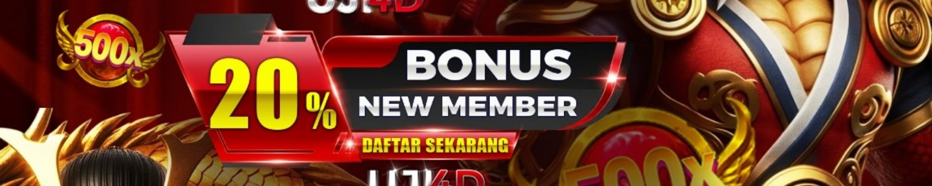 BONUS NEW MEMBER 20%