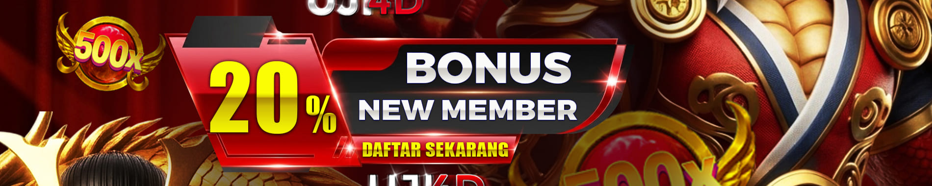 BONUS NEW MEMBER 20%